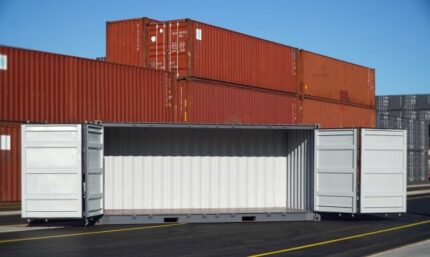 Nuovo container con lato aperto da 20 piedi